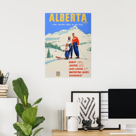 ALBERTA POSTER (Heimbüro)