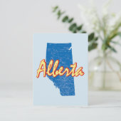 Alberta Postkarte (Stehend Vorderseite)