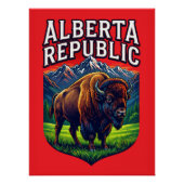 Alberta Republic Poster (Vorderseite)