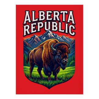 Alberta Republik Poster