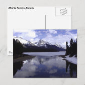 Alberta Rockies, Kanada Postkarte (Vorne/Hinten)