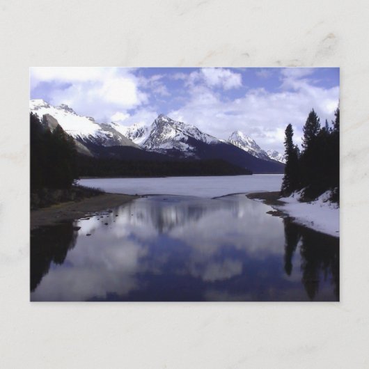 Alberta Rockies, Kanada Postkarte (Vorderseite)