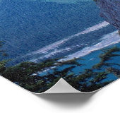 Alberta Rocky Mountains Poster (Ecke)