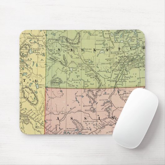 Alberta, Saskatchewan Mousepad (Mit Mouse)