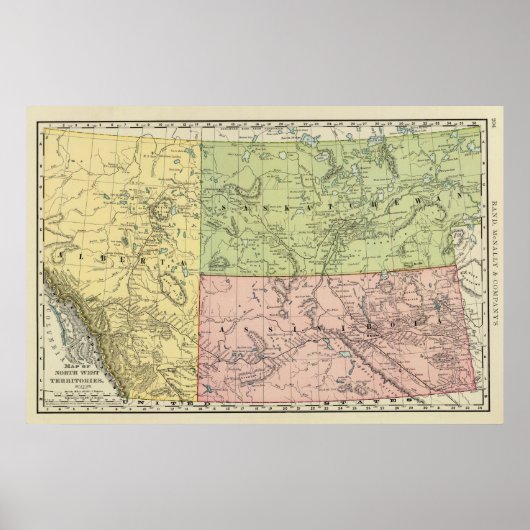 Alberta, Saskatchewan Poster (Vorne)