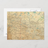 Alberta & Saskatchewan Postkarte (Vorne/Hinten)