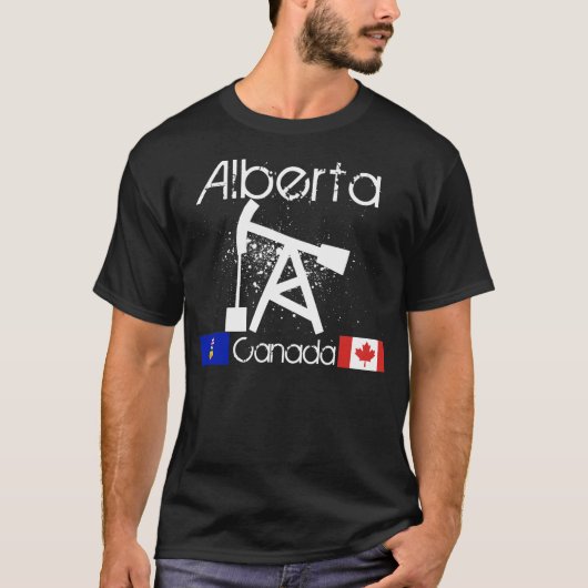 Alberta-Shirt-Dunkelheit T-Shirt (Vorderseite)