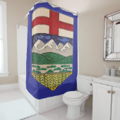 ALBERTA SHOWER CURTAIN DUSCHVORHANG (Beispiel)