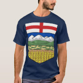 Alberta Strong - Provinzschild T-Shirt (Vorderseite)