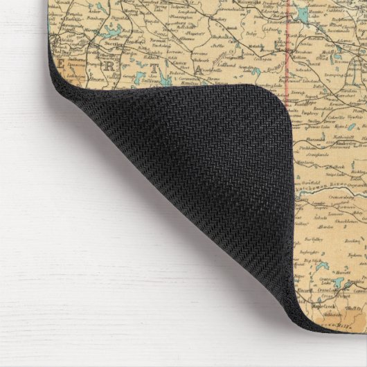 Alberta und Saskatchewan Mousepad (Ecke)