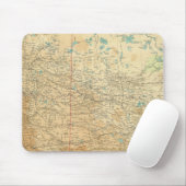 Alberta und Saskatchewan Mousepad (Mit Mouse)