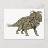 Albertaceratops Dinosaurier Blick auf die Front Postkarte (Vorderseite)