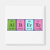 Alberte Periodenmagnet Magnet (Vorne)