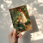 Albertine im Garten | Albert Roelofs Karte