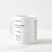 Albertosaurus Kaffeetasse (Vorderseite Links)
