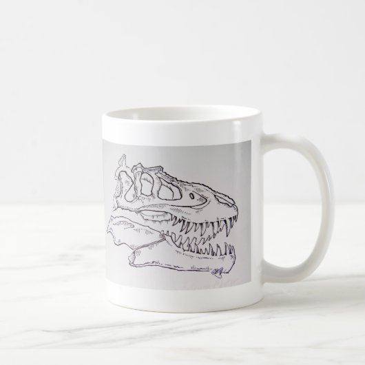 Albertosaurus Kaffeetasse (Rechts)