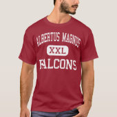 Albertus Magnus - Falcons - hoch - Bardonia T-Shirt (Vorderseite)