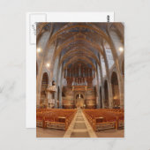 Albi Cathedral Nave Postkarte (Vorne/Hinten)