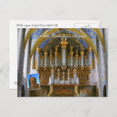 Albi Kathedrale Orgel Postkarte (Vorne/Hinten)