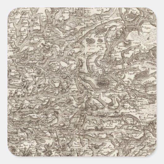 Albi Quadratischer Aufkleber (Vorderseite)