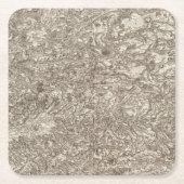 Albi Rechteckiger Pappuntersetzer (Vorderseite)