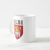 Albi Wappen, Frankreich Kaffeetasse (Vorderseite Links)