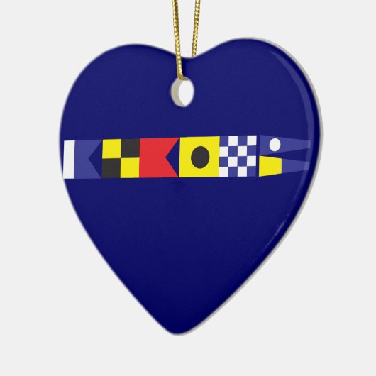 Albin 25 hängende Ornament (Links)