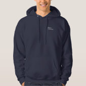 Albin 25 Phonetic Alphabet Hoodie (Vorderseite)