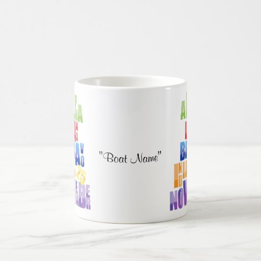 Albin 25 Phonetische Alphabet Kaffeetasse (Mittel)