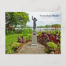 Albin Polasek Skulptur Gardens Winter Park FL Postkarte