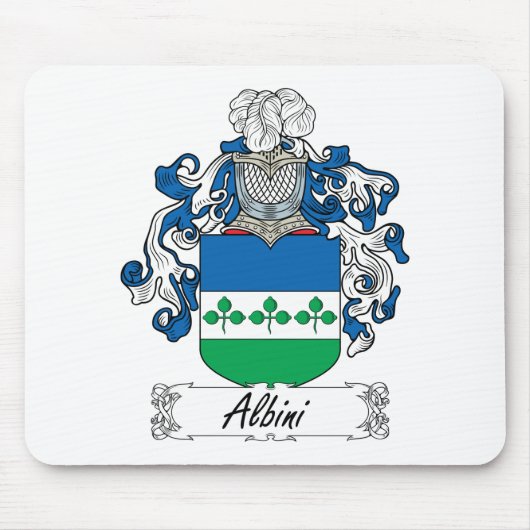 Albini Familienwappen Mousepad (Vorne)