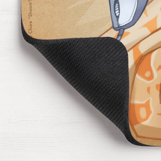 Albino BCI Mousepad (Ecke)