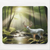 Albino-Bock Mousepad (Vorne)