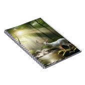 Albino Buck Notebook Notizblock (Rechte Seite)