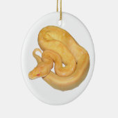 Albino Champagne Keramik Ornament (Rechts)