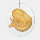 Albino Champagne Keramik Ornament (Links)