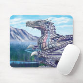 Albino Drake Mousepad (Mit Mouse)