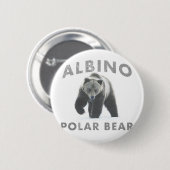 Albino-Eisbär Button (Vorne & Hinten)