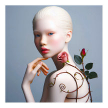 Albino Girl - The Restaurant