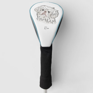 Albino Pikanease für Megan Golf Head Cover Headcover
