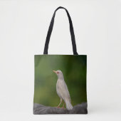 Albino Robin in Crown Point Tasche (Vorderseite)