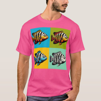 Albino Tiger Barb Cooler tropischer Fisch 1 T-Shirt