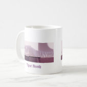 Albino Tiger Kaffeetasse (Vorderseite Links)