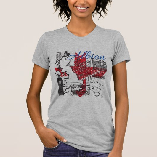 Albion - For the Love of England T-Shirt (Vorderseite)
