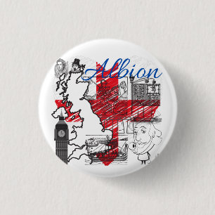 Albion - Für die Liebe Englands Button