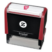 Albion Harp Red Rubber Stamper Permastempel (Produkt)