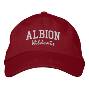 Albion High School bestickter Baseballhut Bestickte Baseballkappe
