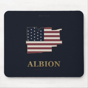 Albion New York American Silhouette Mousepad