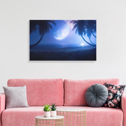 Albireo (Starlight) Leinwanddruck (Insitu (Wohnzimmer))