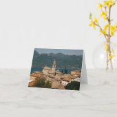 Albisano, Italien notecard Karte (Gelbe Blume)